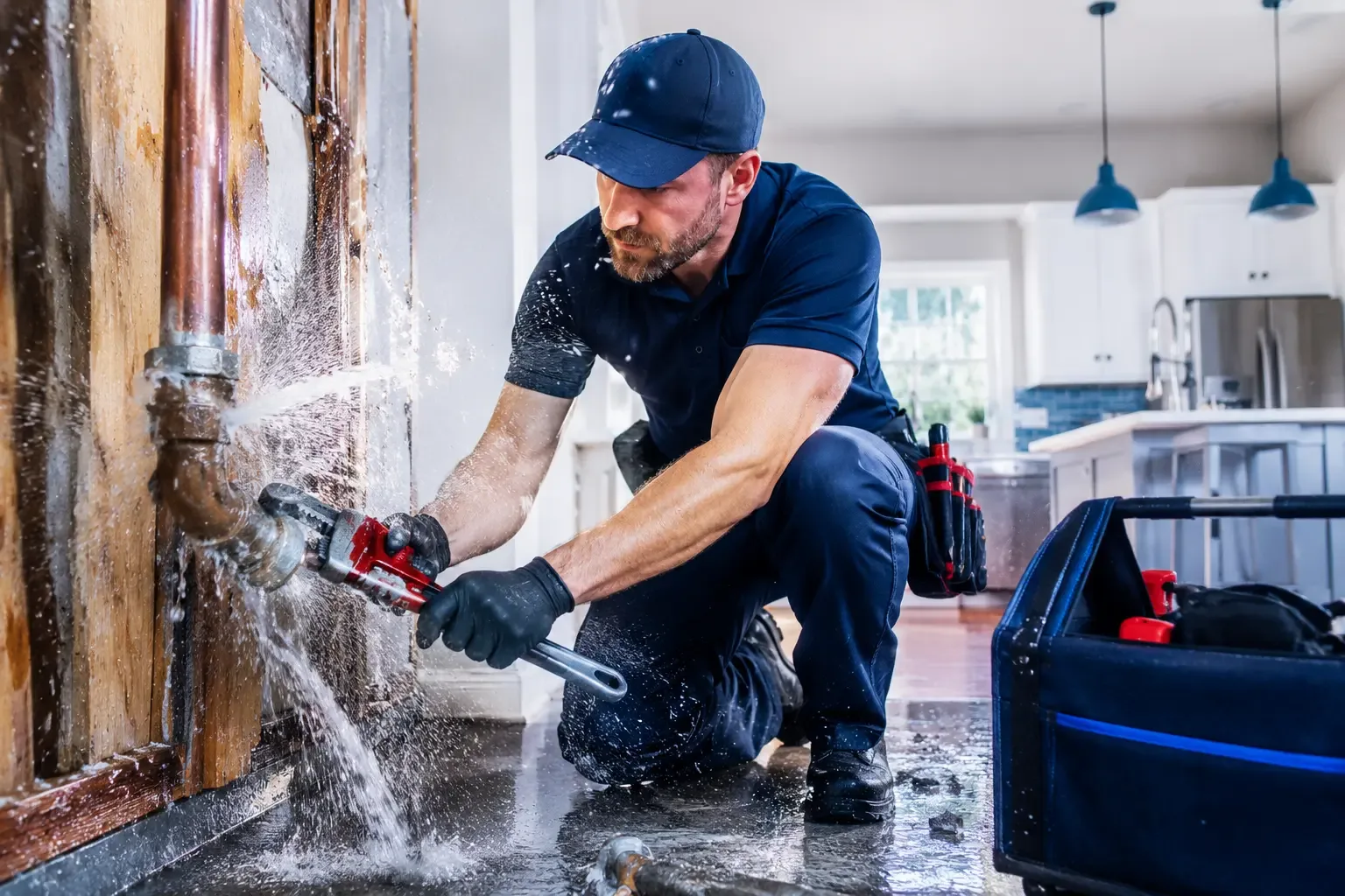 Local emergency pipe repair professionals in Montpelier, IA